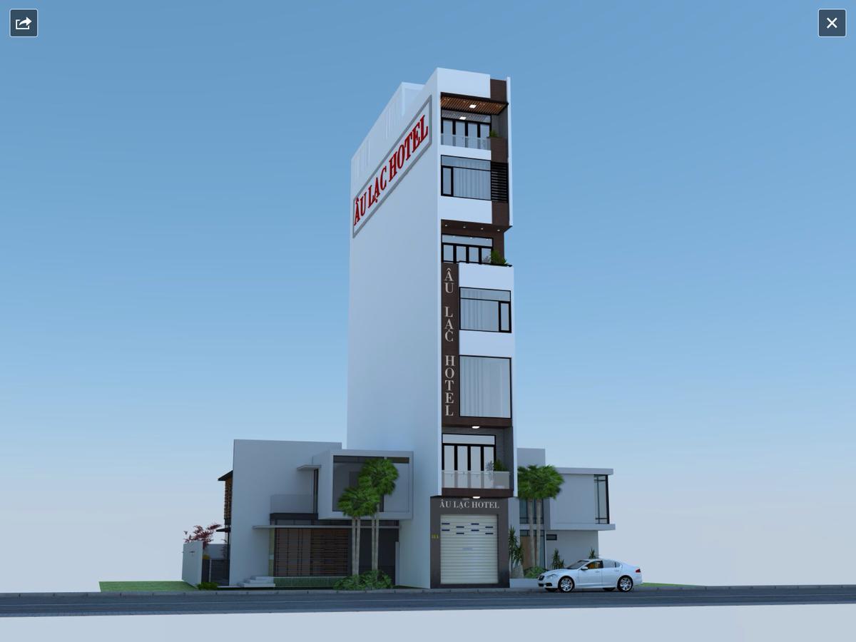 Au Lac Hotel Куинён Экстерьер фото